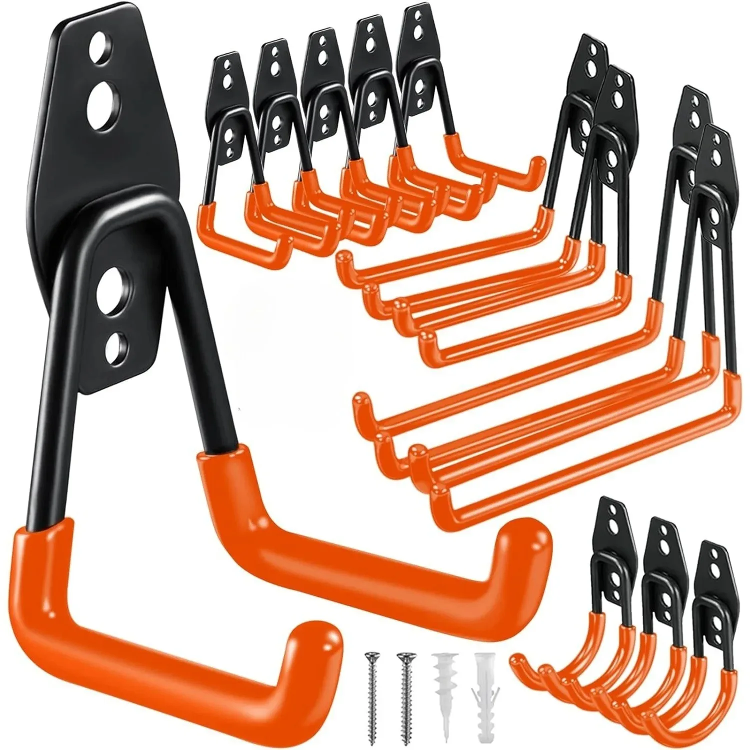 Gardening Tools Organizer - Gancho de Metal resistente, organizador de