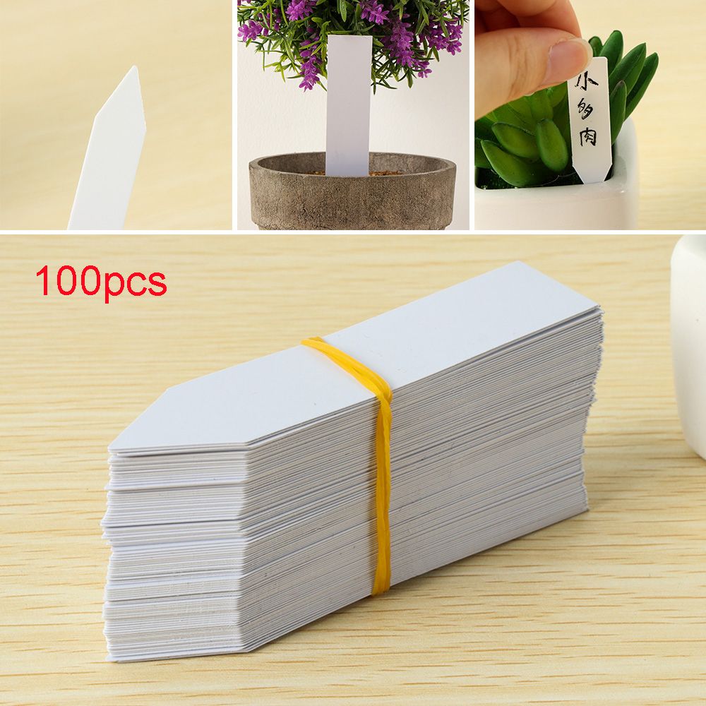 Gardening Tools Labeled - Mini Etiqueta de plástico para semillas