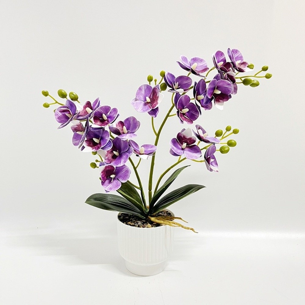 Orchid Potting Mix - Orquídea Mariposa Artificial Multiflor en Maceta
