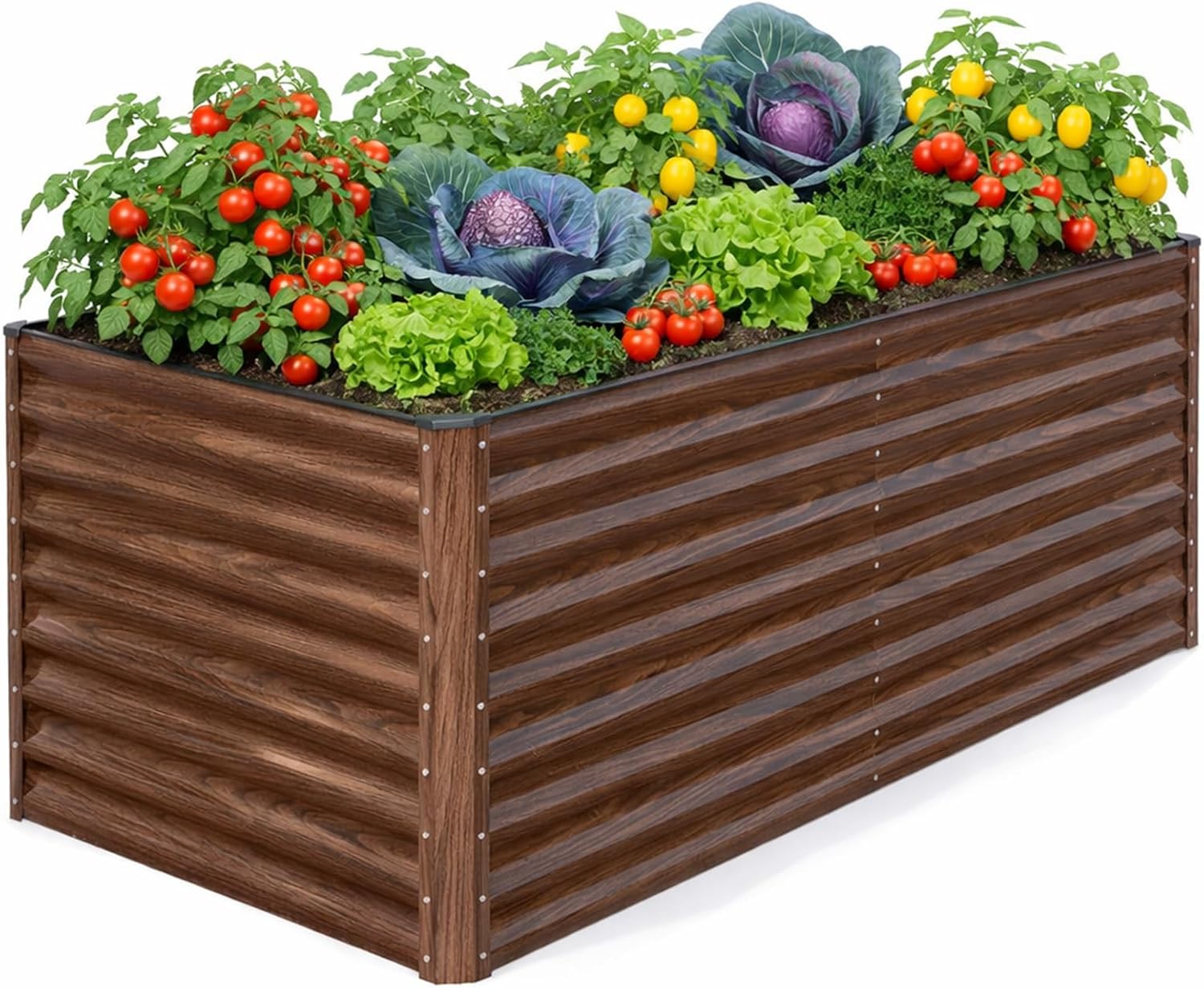 Raised Bed Planter Box - Jardinera Elevada de Acero Galvanizado para