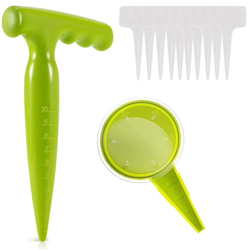 Gardening Tools Labeled - Juego de 12 Herramientas Dispensadoras de