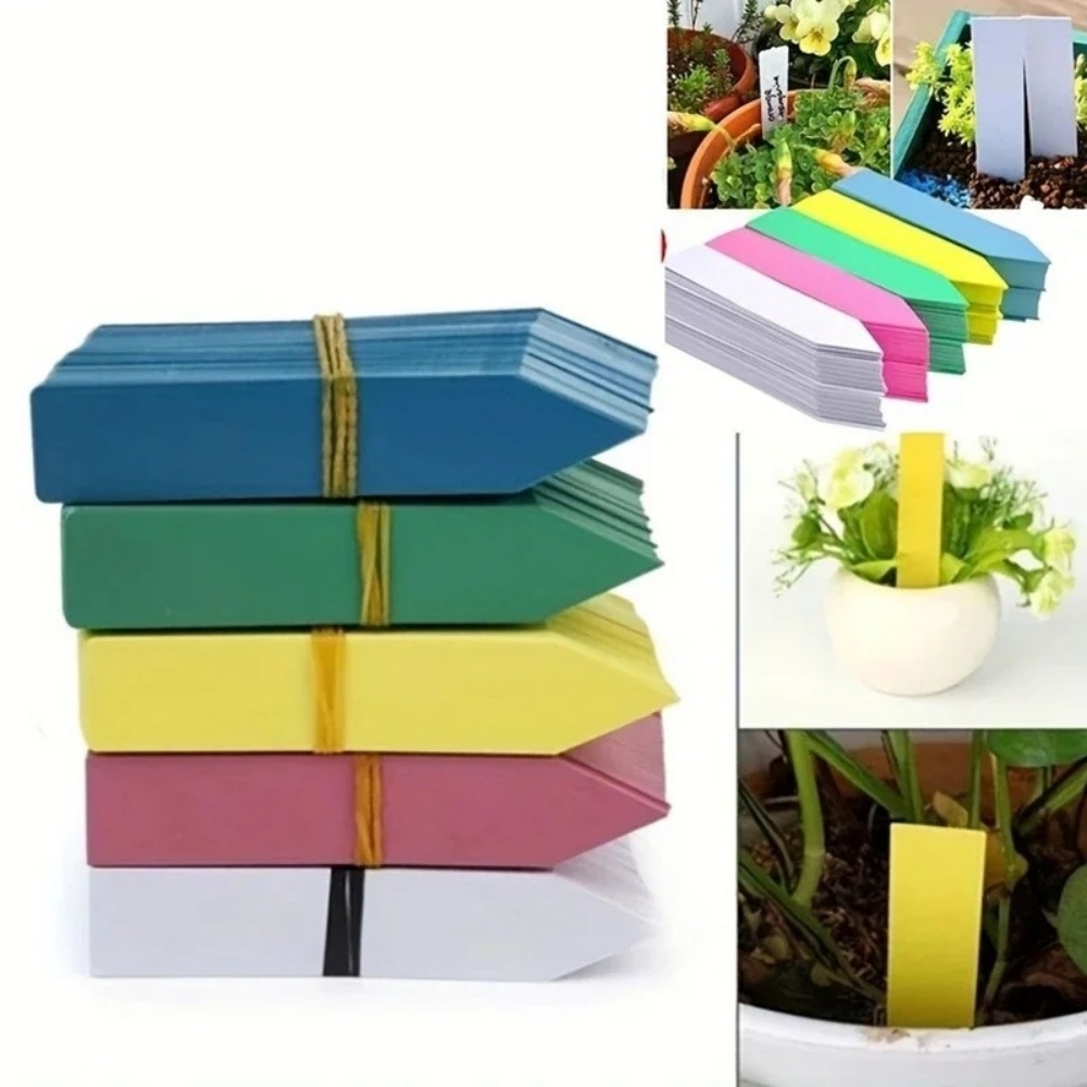 Gardening Tools Labeled - 100 Etiquetas para Plantas de Jardín,