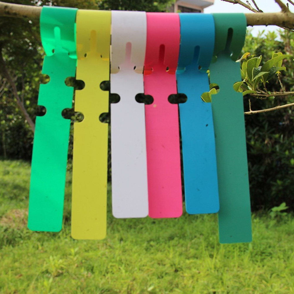 Garden Row Marker - 100 Etiquetas de PVC Resistentes a