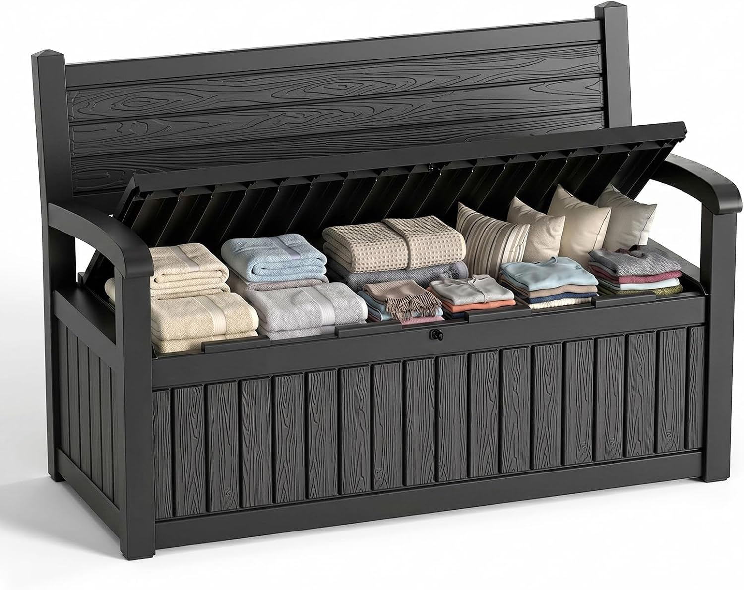 Gardening Tools Organizer - Banco de almacenamiento grande para exteriores,