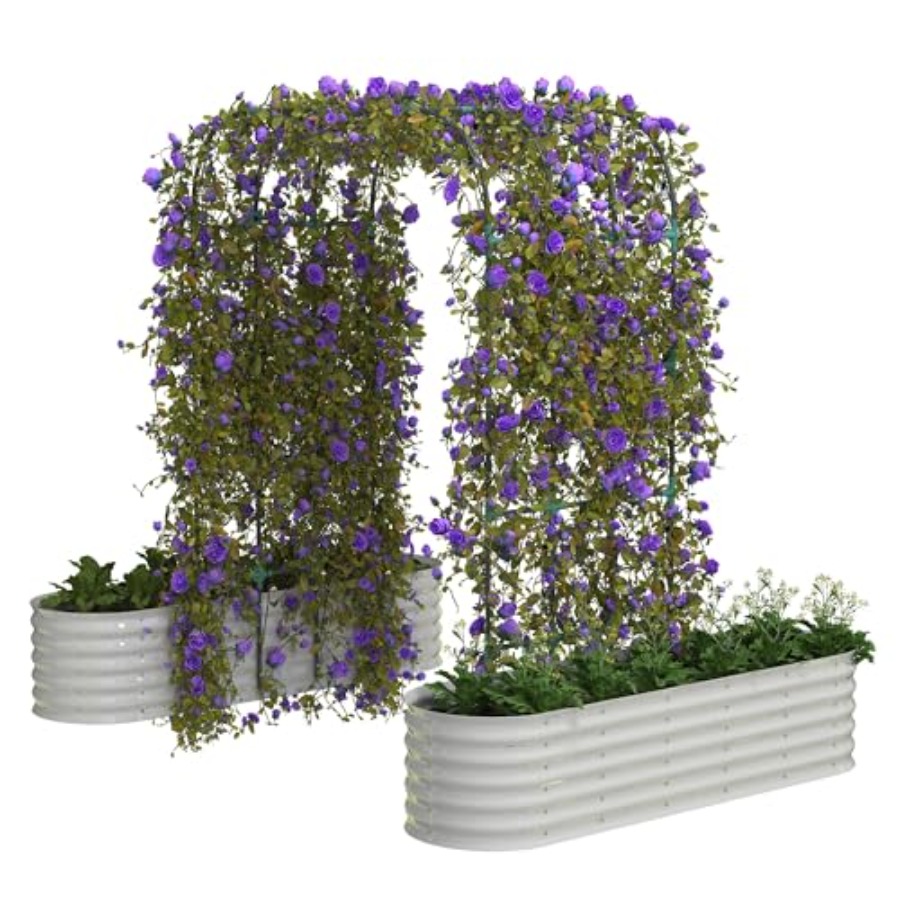 Raised Bed Planter Box - Jardinera Elevada Galvanizada de 96 Pulgadas