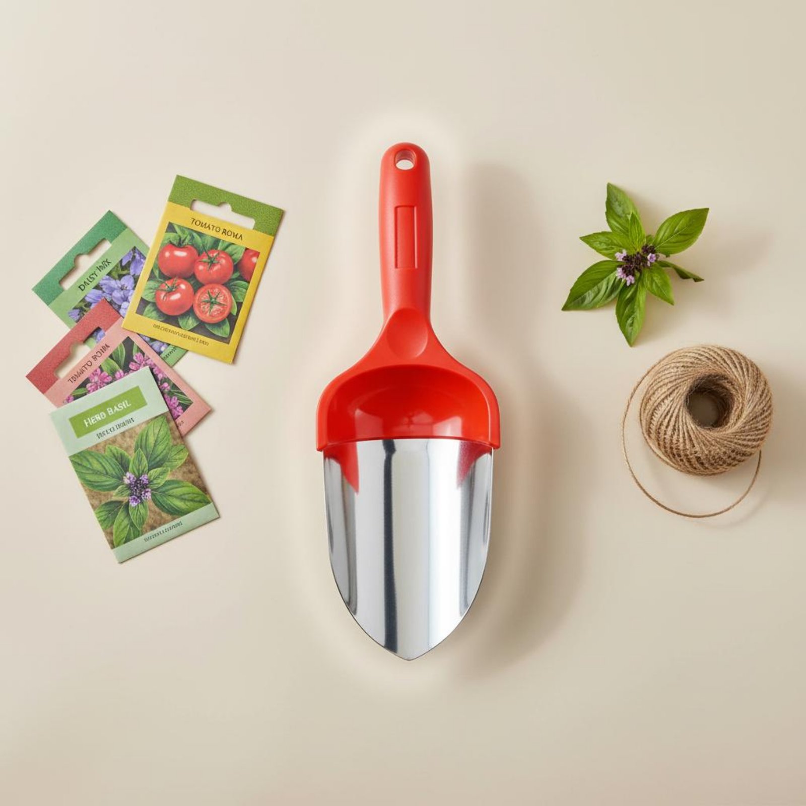 Garden Hand Trowel - Pala de Jardín de Acero Inoxidable,