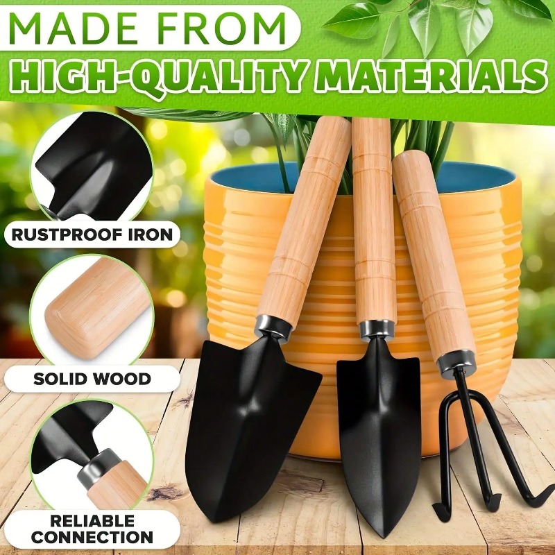Gardening Tools Shop - Juego de 3 Piezas/1 Set de