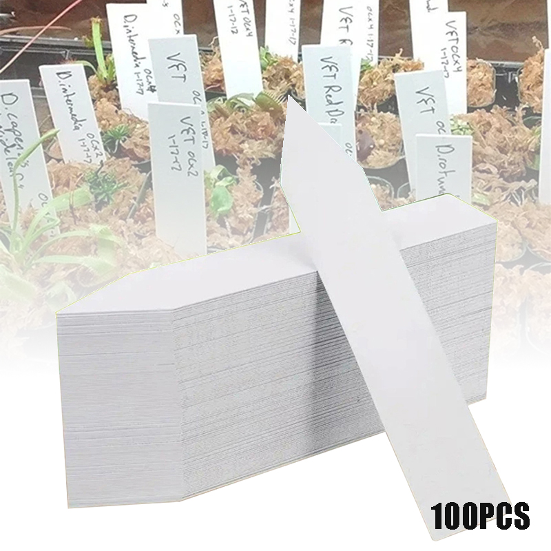 Gardening Tools Labeled - 100 Uds. Etiquetas para plantas de