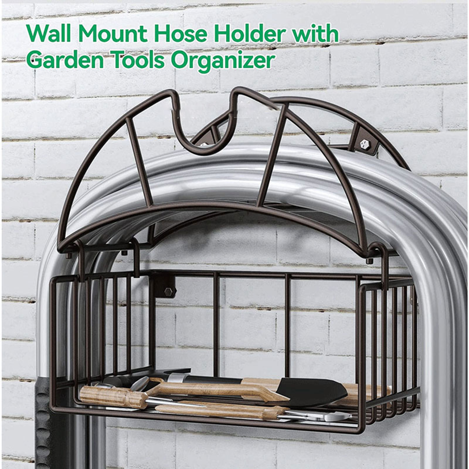 Gardening Tools Organizer - Soporte de manguera de jardín de