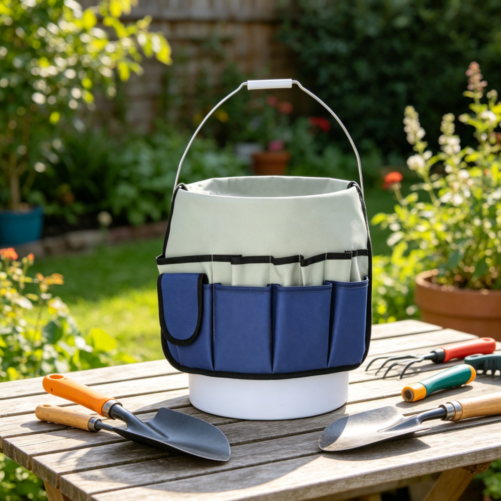Gardening Tools Organizer - Bolsa de Lona para Herramientas de