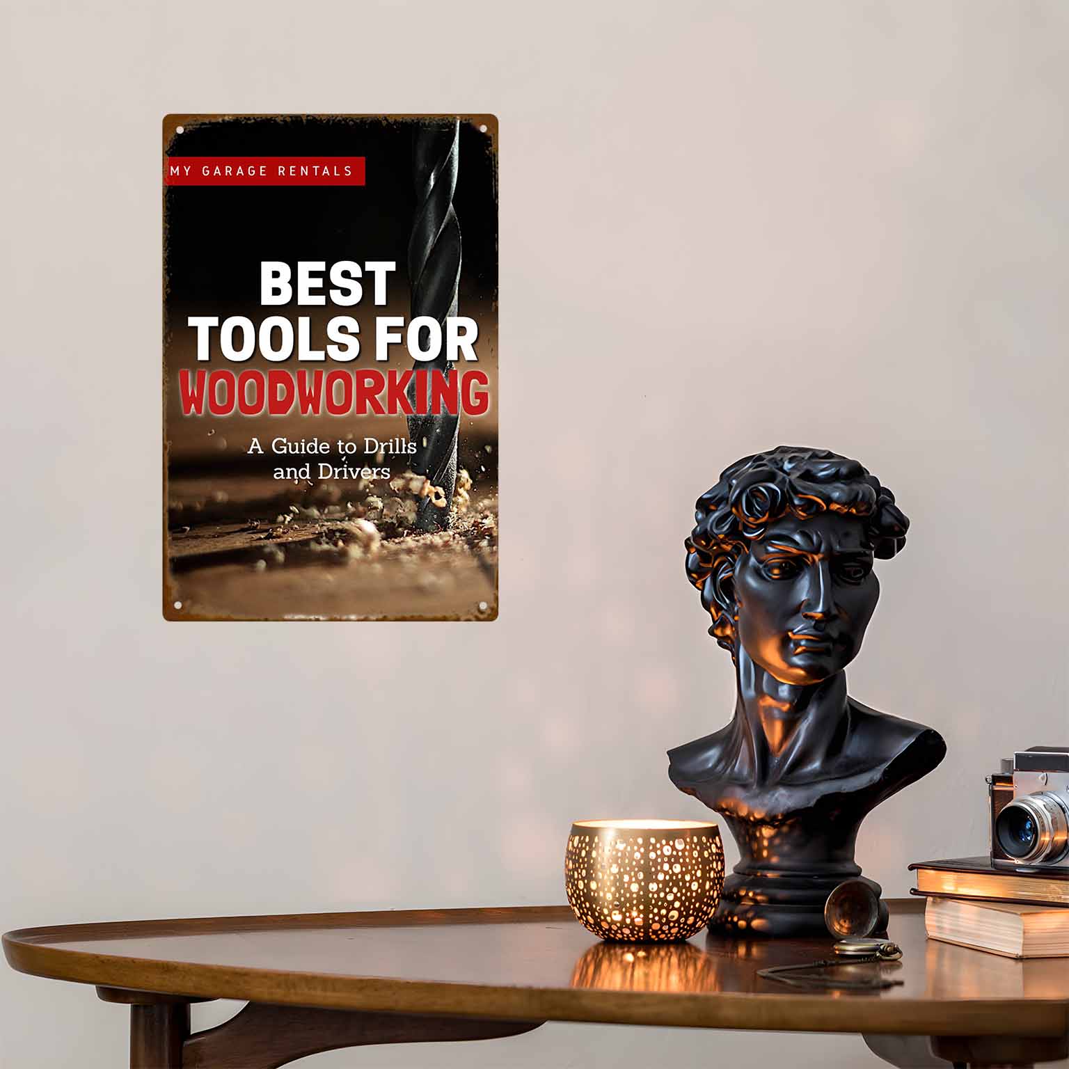 Letrero Metálico Decorativo 2D - Gardening Tools Best reseña y precio