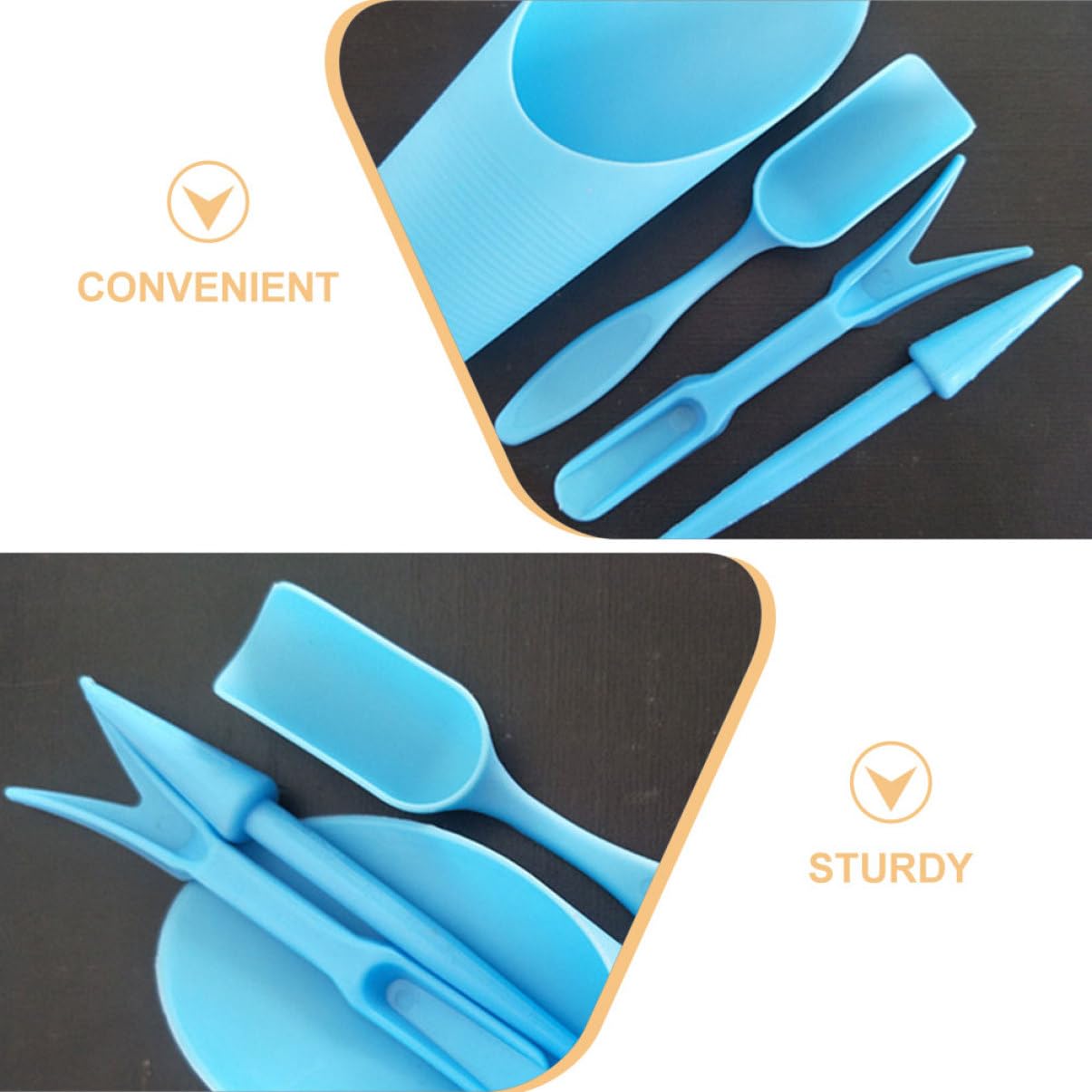 4 unids/set, pala de cubo dura - Gardening Tools Shop reseña y precio