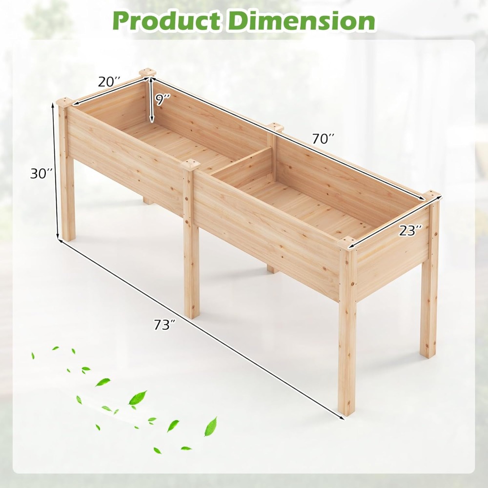 Jardinera Elevada, Caja de Mad - Raised Bed Planter Box reseña y precio
