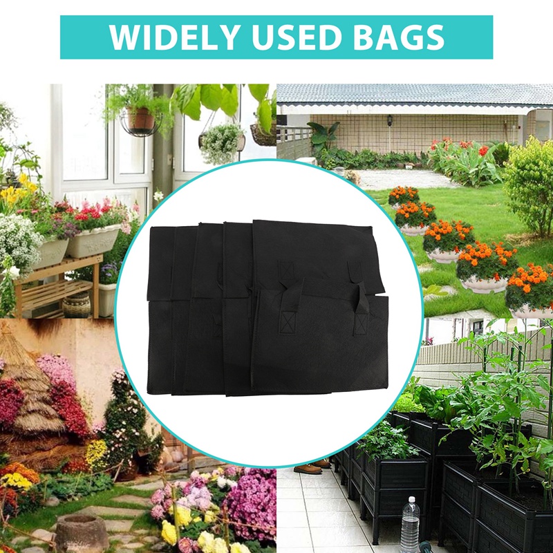 Paquete de 5 Macetas Elevadas  - Grow Bags reseña y precio