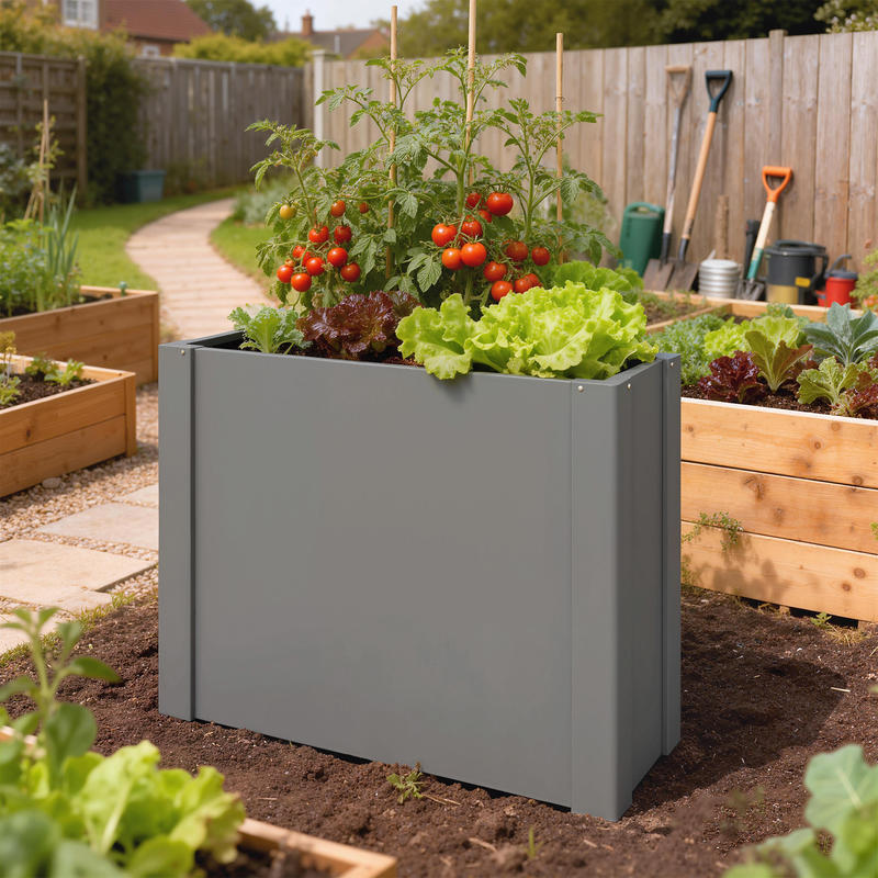 Jardinera Elevada Outsunny, Ga - Raised Bed Planter Box reseña y precio