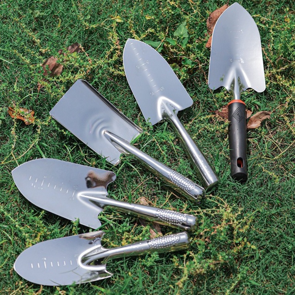 Pala de jardín de acero inoxid - Garden Hand Trowel reseña y precio