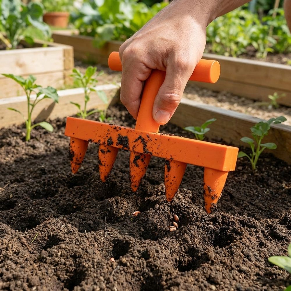 Herramienta Manual de Plástico - Garden Row Marker reseña y precio