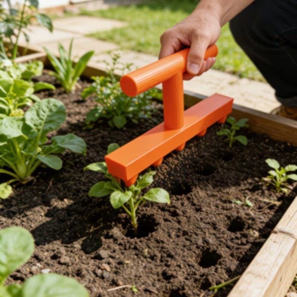 Herramienta Manual de Plástico - Garden Row Marker reseña y precio