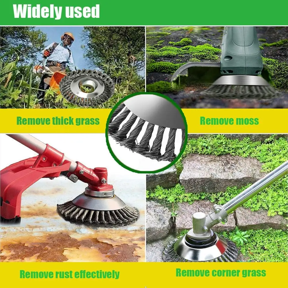 Cabezal de Cepillo de Alambre  - Gardening Tools Shop reseña y precio