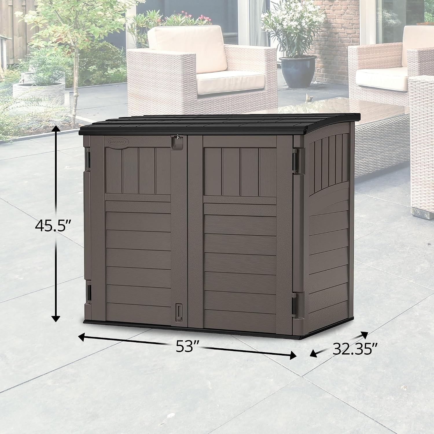 Caseta de almacenamiento exter - Gardening Tools Organizer reseña y precio