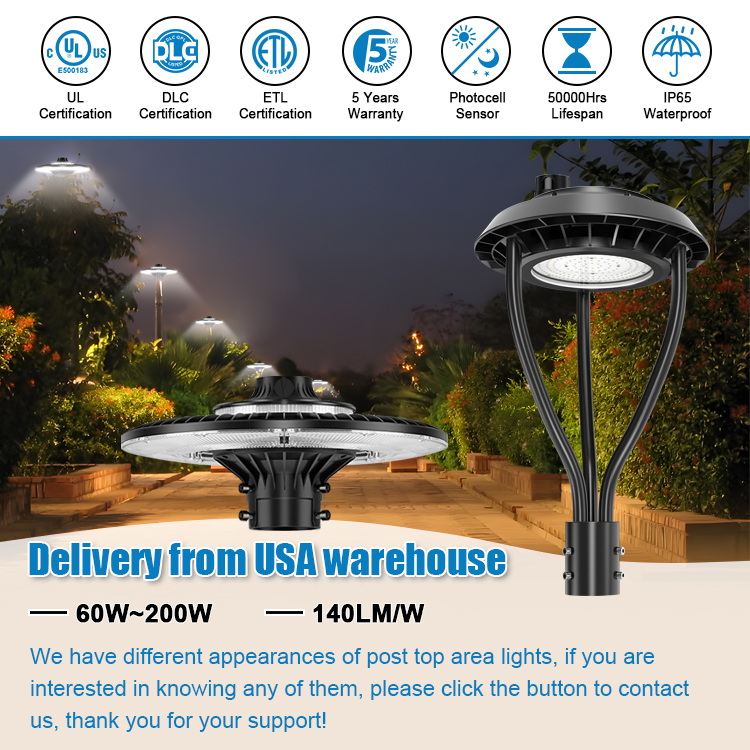 Accesorio LED POST TOP ETL CE  - Gardening Tools List reseña y precio