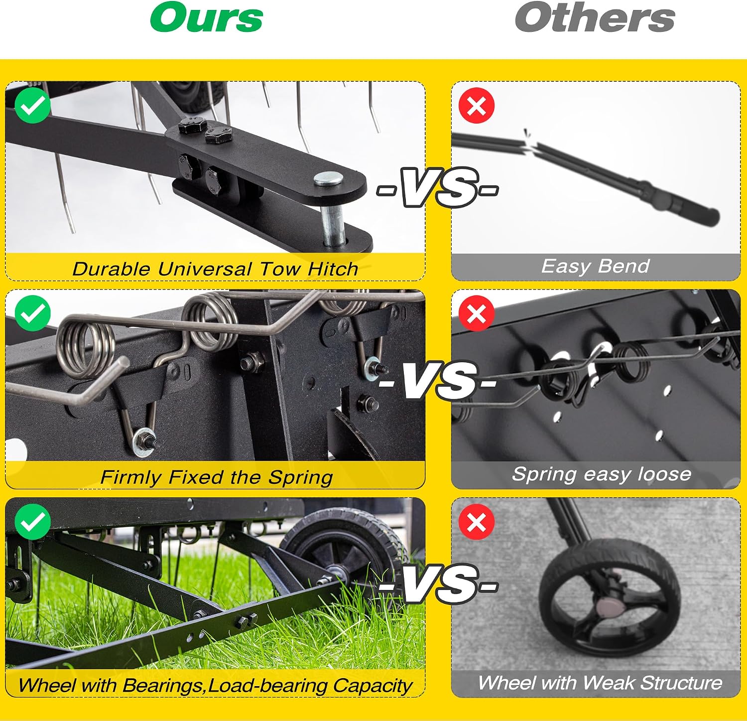 Rastrillo Desbrozador de Céspe - Gardening Tools Rake reseña y precio