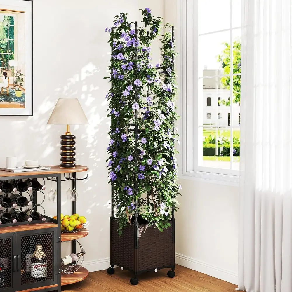 Jardinera Elevada 87 con Enrej - Raised Bed Planter Box reseña y precio