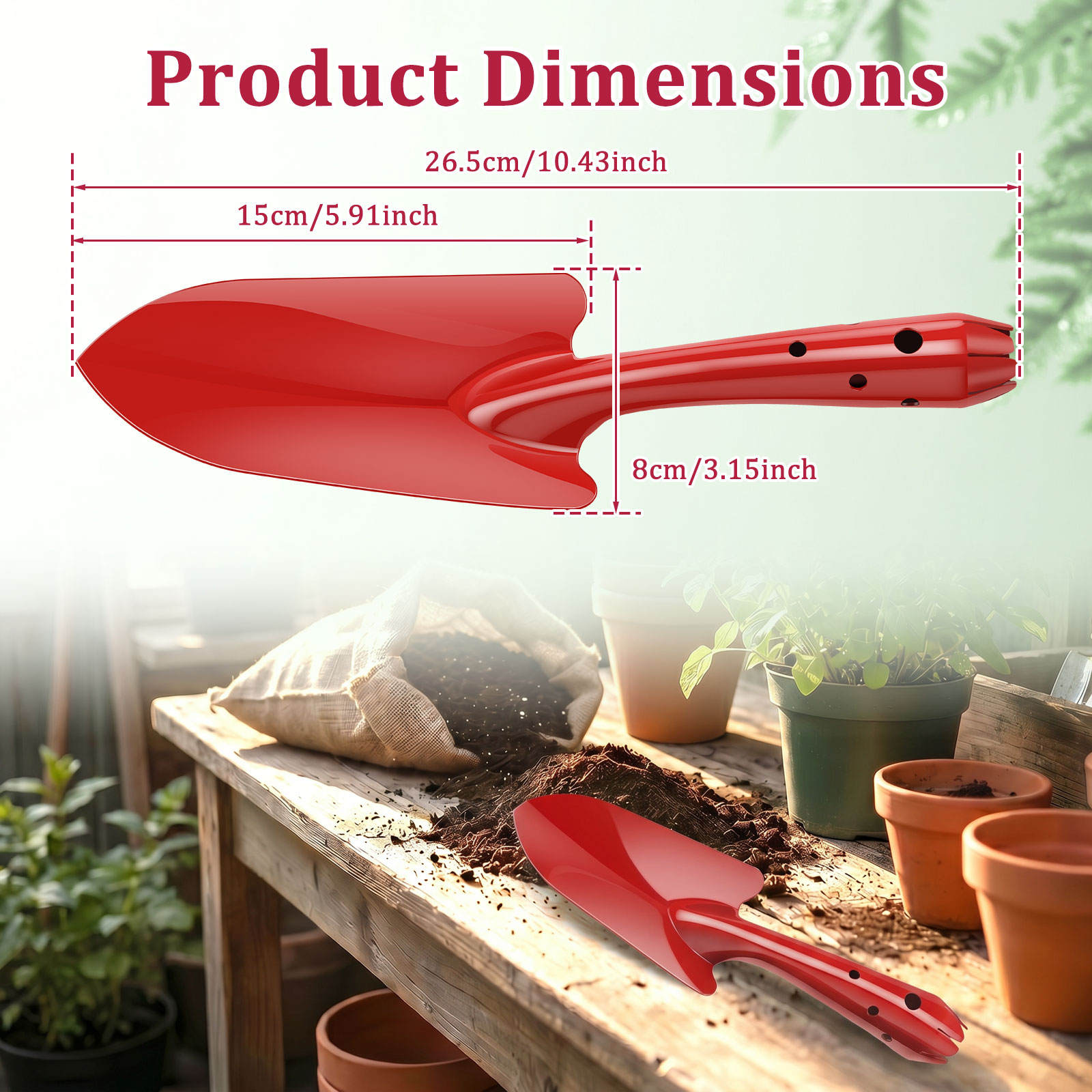 Pala de Jardín de Metal Resist - Garden Hand Trowel reseña y precio