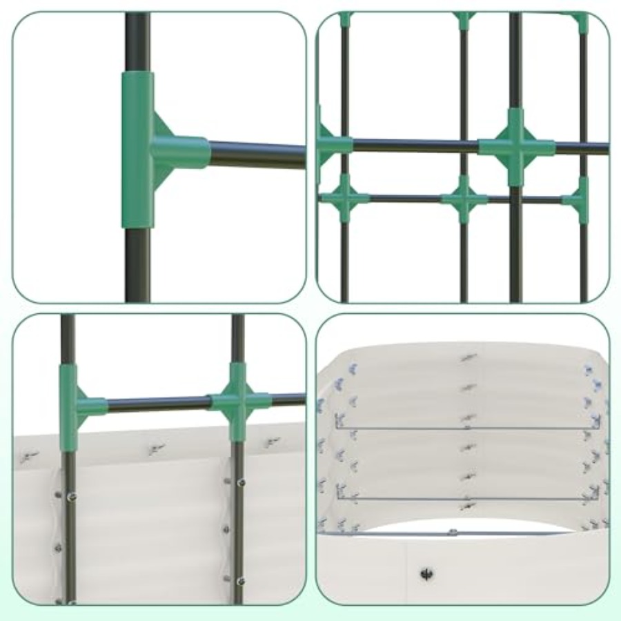 Jardinera Elevada Galvanizada  - Raised Bed Planter Box reseña y precio