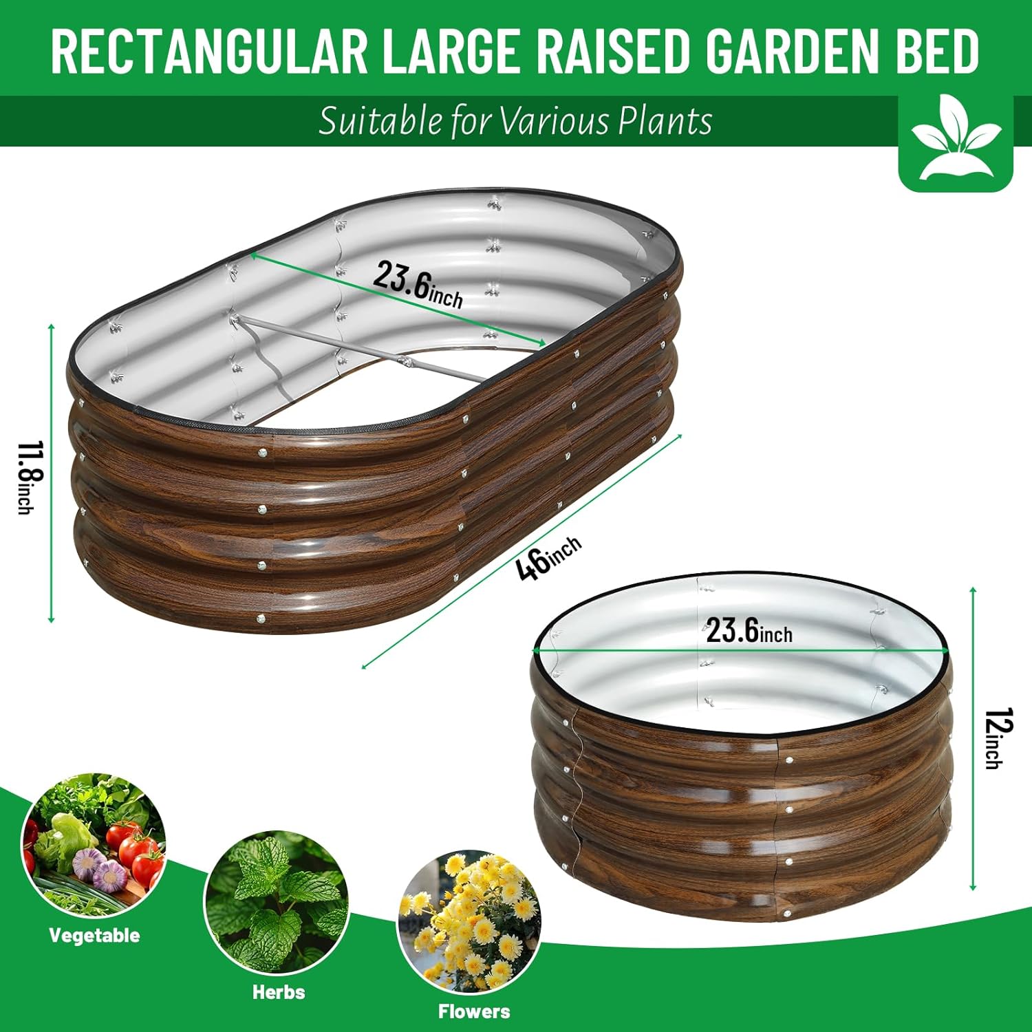 Kit de 3 Jardineras Elevadas d - Raised Bed Planter Box reseña y precio