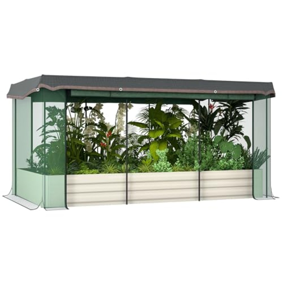 Jardinera Elevada Galvanizada  - Raised Bed Planter Box reseña y precio