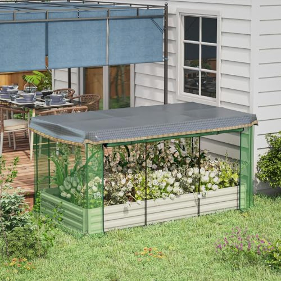 Jardinera Elevada Galvanizada  - Raised Bed Planter Box reseña y precio