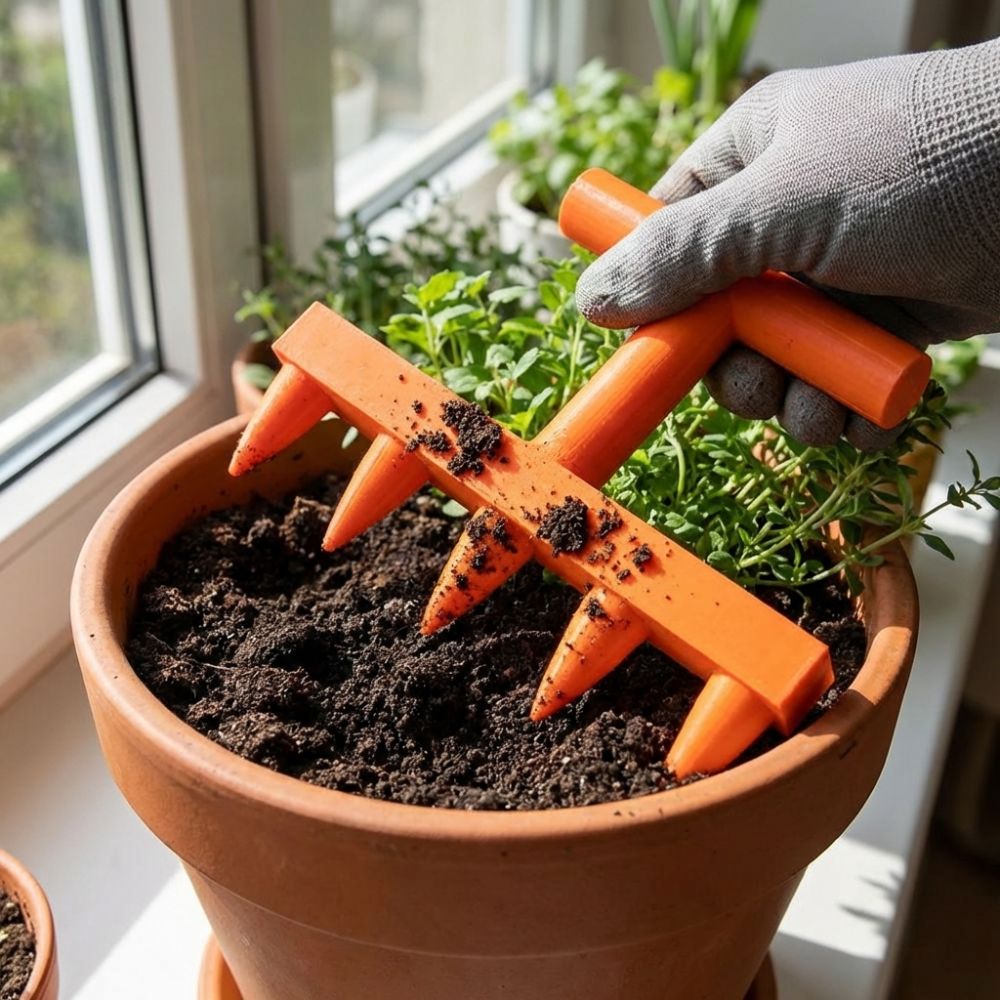 Herramienta Manual de Plástico - Garden Row Marker reseña y precio