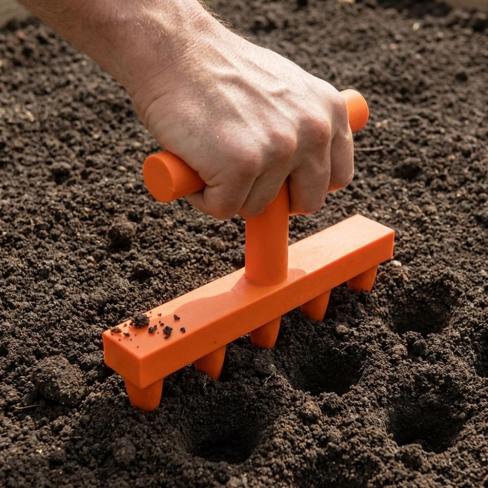 Herramienta Manual de Plástico - Garden Row Marker reseña y precio