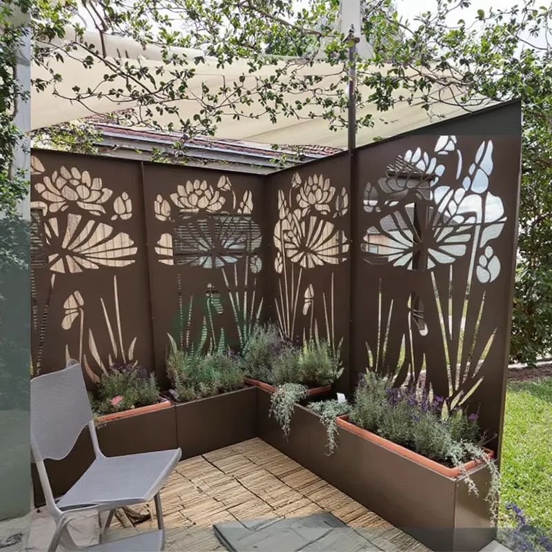 Elegante pantalla de privacida - Raised Bed Planter Box reseña y precio