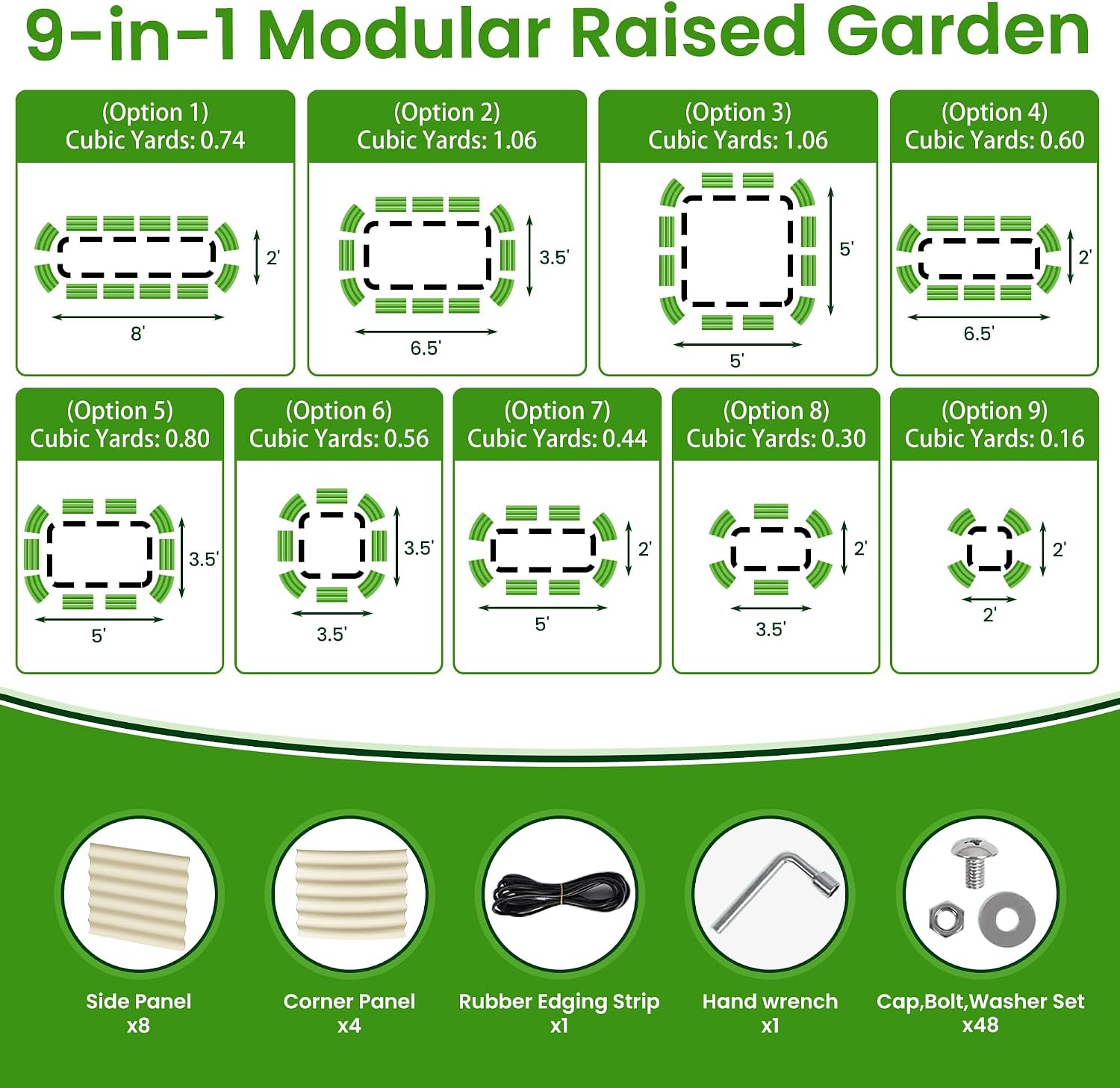 Jardinera Elevada de 8x2x1.4 p - Raised Bed Planter Box reseña y precio