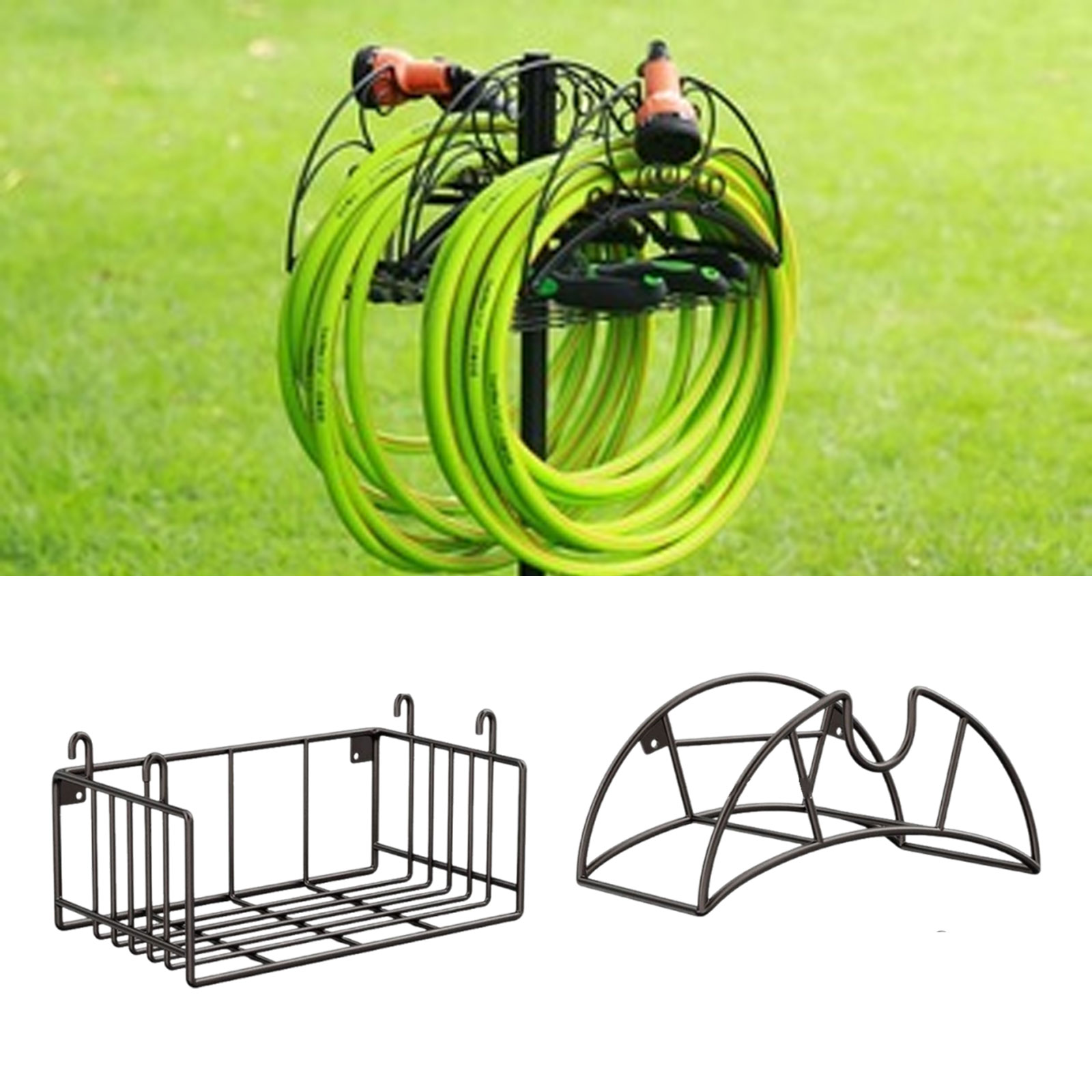 Soporte de manguera de jardín  - Gardening Tools Organizer reseña y precio