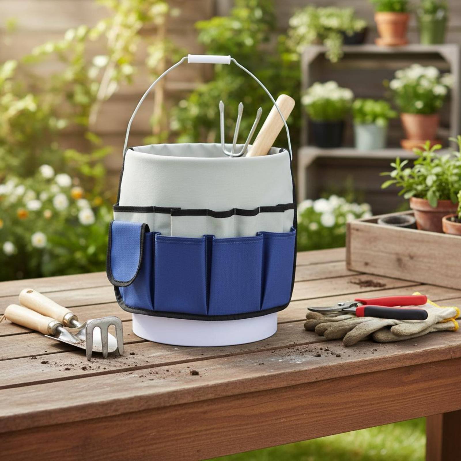 Bolsa de Lona para Herramienta - Gardening Tools Organizer reseña y precio
